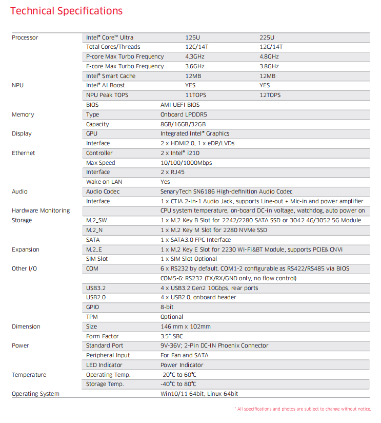 Single Board Computer MTL-35 Specifications.png