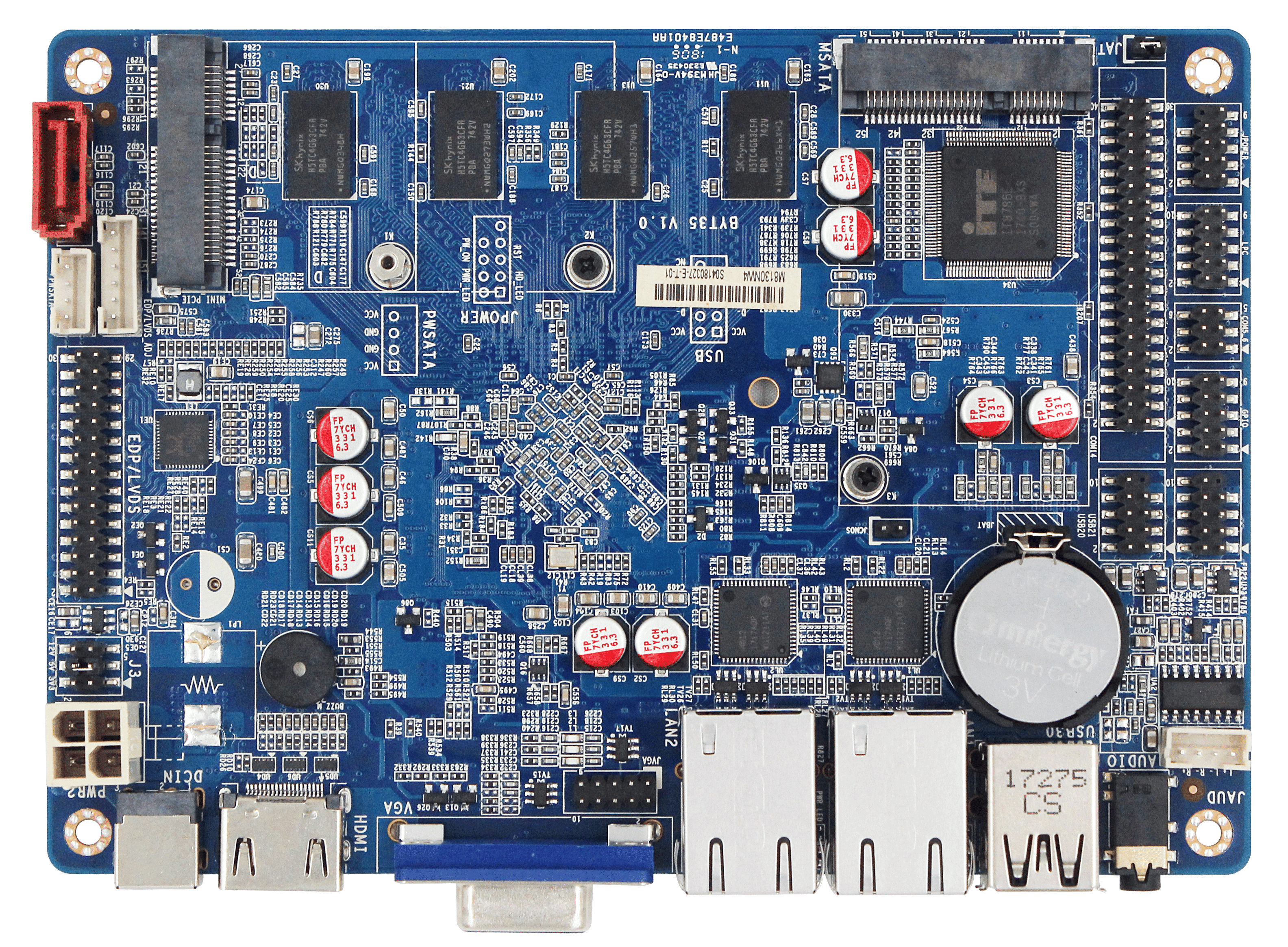 Features of the BYT-35 V2.0 3.5-Inch Single Board Computer